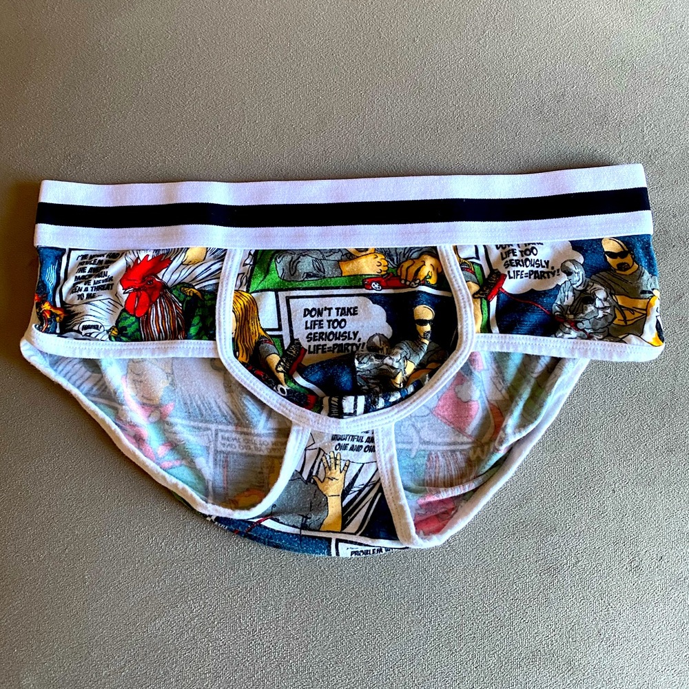 Men’s Comic Book Pouch Briefs